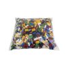 Q-BRiCKS® | 1000 db-os vegyes, 100% kompatibilis építőkocka készlet alapszínekben | elsősorban óvodáknak (alapkockák)