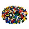 Q-BRiCKS® | 1000 db-os vegyes, 100% kompatibilis építőkocka készlet alapszínekben | elsősorban óvodáknak (alapkockák)
