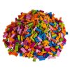 Q-BRiCKS® | 1000 db-os vegyes, 100% kompatibilis építőkocka készlet vidám színekben | elsősorban óvodáknak (alapkockák)