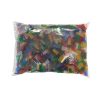 Q-BRiCKS® | 1000 db-os vegyes, 100% kompatibilis építőkocka készlet átlátszó színekben | elsősorban óvodáknak (alapkockák)