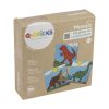 Q-BRiCKS® | Dinoszauruszos készségfejlesztő mozaik építőjáték készlet