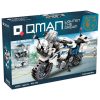 QMAN® 11016 - Rendőrmotor építőjáték - 100% kompatibilis minden más kedvelt márkával