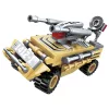 QMAN 1412 - 6 az 1-ben Árész a szuper robot építőjáték - 100% kompatibilis minden más kedvelt márkával
