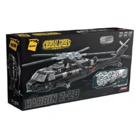   QMAN 23016 - Harbin Z-20 többcélú helikopter - 100% technic-kompatibilis építőjáték