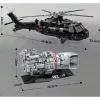 QMAN 23016 - Harbin Z-20 többcélú helikopter - 100% technic-kompatibilis építőjáték