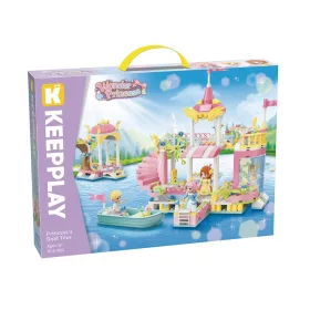   QMAN 36013 Keepplay - Hercegnői hajókirándulás építőjáték - 100% kompatibilis minden más kedvelt márkával