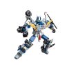 QMAN® 41104 - 6 az 1-ben Rendőr robot építőjáték - 100% kompatibilis minden más kedvelt márkával