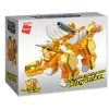 QMAN 41212 - Csodakocka - Sziklarengető Dinoszaurusz építőjáték - 100% kompatibilis minden más kedvelt márkával