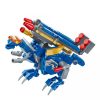 QMAN® 41214 - Csodakocka - Dinoszaurusz rakétákkal építőjáték - 100% kompatibilis minden más kedvelt márkával