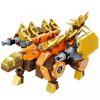 QMAN 41215 - Csodakocka - Acélgerincű Stegosaurus építőjáték - 100% kompatibilis minden más kedvelt márkával