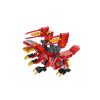 QMAN® 41216 - Csodakocka - Harcoló dinoszaurusz kardokkal építőjáték - 100% kompatibilis minden más kedvelt márkával