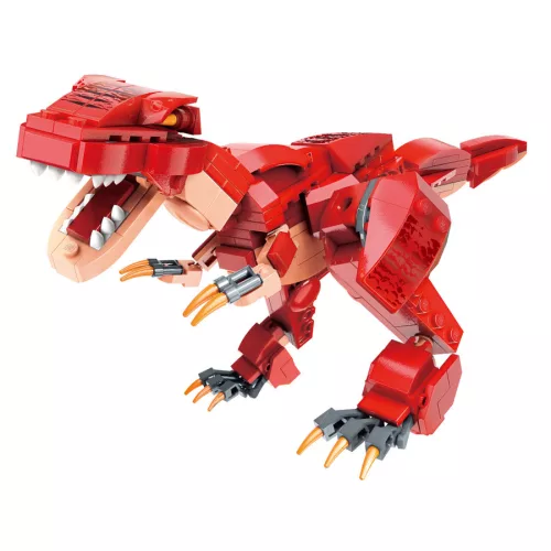 QMAN 42106 - 3 az 1-ben Dinoszauruszok építőjáték - 100% kompatibilis minden más kedvelt márkával