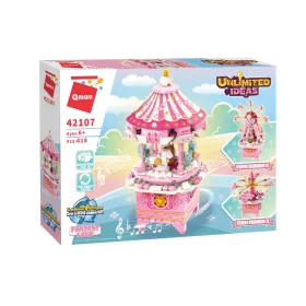   QMAN 42107 - 3 az 1-ben Fantáziavilág építőjáték - 100% kompatibilis minden más kedvelt márkával