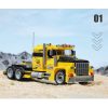 QMAN 42108 - 3 az 1-ben Csőrös kamion, Pick-up, Cross-autó építőjáték - 100% kompatibilis minden más kedvelt márkával