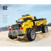 QMAN 42108 - 3 az 1-ben Csőrös kamion, Pick-up, Cross-autó építőjáték - 100% kompatibilis minden más kedvelt márkával
