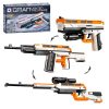QMAN® 42109 - 3 az 1-ben Játékfegyverek építőjáték - 100% kompatibilis minden más kedvelt márkával