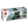 QMAN 42301 - 8 az 1-ben Háborús tank építőjáték - 100% kompatibilis minden más kedvelt márkával