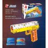 QMAN® 52001 - Desert Eagle játékpisztoly - 100% technic-kompatibilis építőjáték