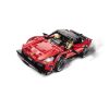QMAN® 54001 - Tech piros sportautó - 100% technic-kompatibilis építőjáték