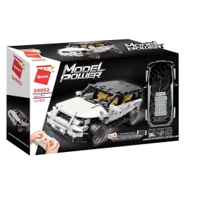   QMAN 54002 - Tech fehér SUV - 100% technic-kompatibilis építőjáték