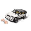 QMAN® 54002 - Tech fehér SUV - 100% technic-kompatibilis építőjáték