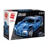 QMAN 54005 - Phantom kék sportautó - 100% technic-kompatibilis építőjáték