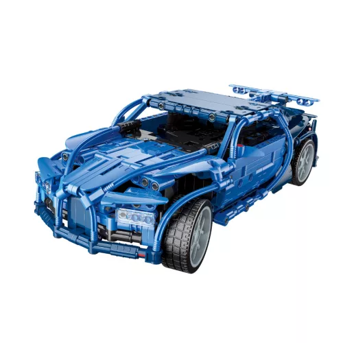 QMAN 54005 - Phantom kék sportautó - 100% technic-kompatibilis építőjáték