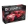 QMAN 54007 - Lightning Flame piros versenyautó - 100% technic-kompatibilis építőjáték