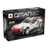 QMAN 54008 - Speedy Shadow fehér sportautó - 100% technic-kompatibilis építőjáték