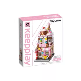   QMAN C0101 Keepplay - Édességház építőjáték - 100% kompatibilis minden más kedvelt márkával