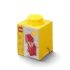 LEGO Kiegészítő - Tároló doboz 1-es sárga