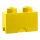 LEGO® Kiegészítő - Tároló doboz 2-es sárga