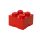 LEGO® Kiegészítő - Tároló doboz 4-es piros