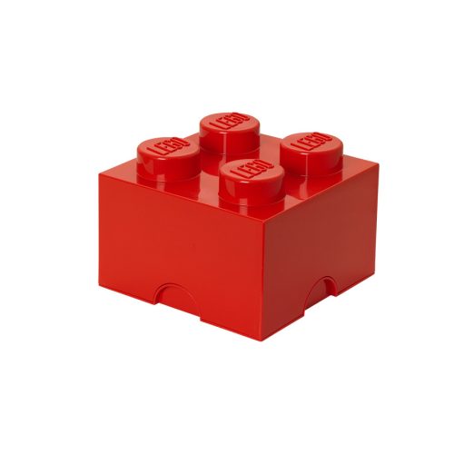 LEGO® Kiegészítő - Tároló doboz 4-es piros