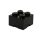 LEGO® Kiegészítő - Tároló doboz 4-es fekete