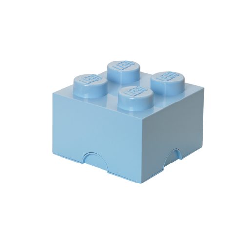 LEGO® Kiegészítő - Tároló doboz 4-es világos kék