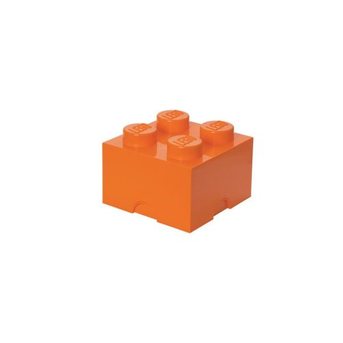 LEGO® Kiegészítő - Tároló doboz 4-es narancs
