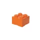 LEGO Kiegészítő - Tároló doboz 4-es narancs