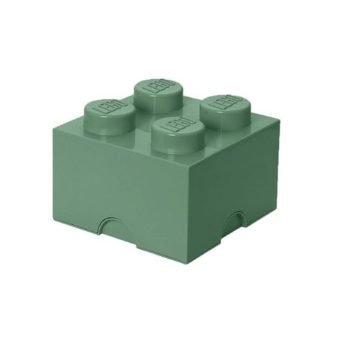 LEGO® Kiegészítő - Tároló doboz 4-es homokzöld