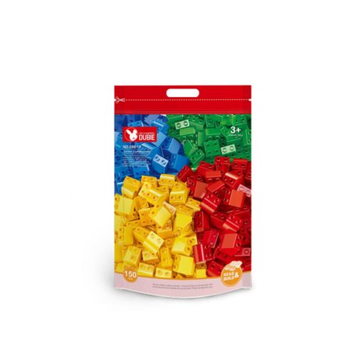 WANGE® - DUBIE 096-1A - Junior építőkészlet építőjáték - 100% kompatibilis minden más kedvelt márkával