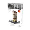 WANGE® 4220 - Flatiron building – New York, USA építőjáték - 100% kompatibilis minden más kedvelt márkával