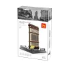 WANGE 4220 - Flatiron building – New York, USA építőjáték - 100% kompatibilis minden más kedvelt márkával