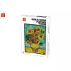 WANGE 5122 - Van Gogh napraforgói építőjáték - 100% kompatibilis minden más kedvelt márkával