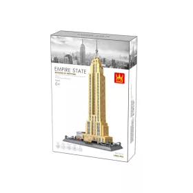   WANGE 5212 - Empire State Building New York – USA építőjáték - 100% kompatibilis minden más kedvelt márkával