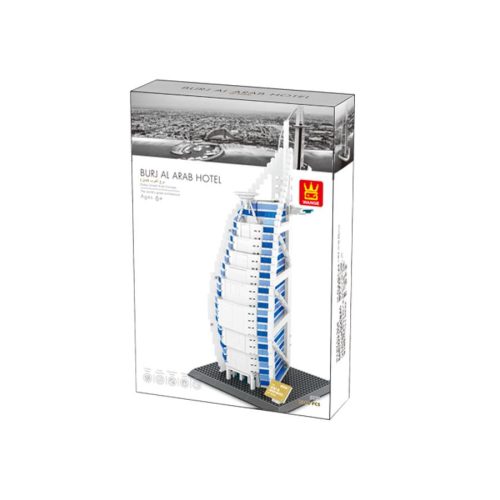 WANGE 5220 - Burj Al Arab Hotel – Dubai építőjáték - 100% kompatibilis minden más kedvelt márkával