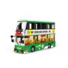 WANGE® 5971 - Kétszintes turistabusz építőjáték - 100% kompatibilis minden más kedvelt márkával