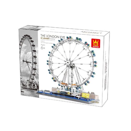 WANGE 6215 - London Eye – Anglia építőjáték - 100% kompatibilis minden más kedvelt márkával