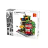 WANGE 6313 - BBQ étterem – Párizs, Franciaország építőjáték - 100% kompatibilis minden más kedvelt márkával