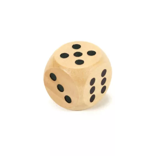 Fa dobókocka 1,5 cm (natúr)