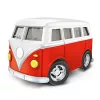 Fém VW kisbusz - piros